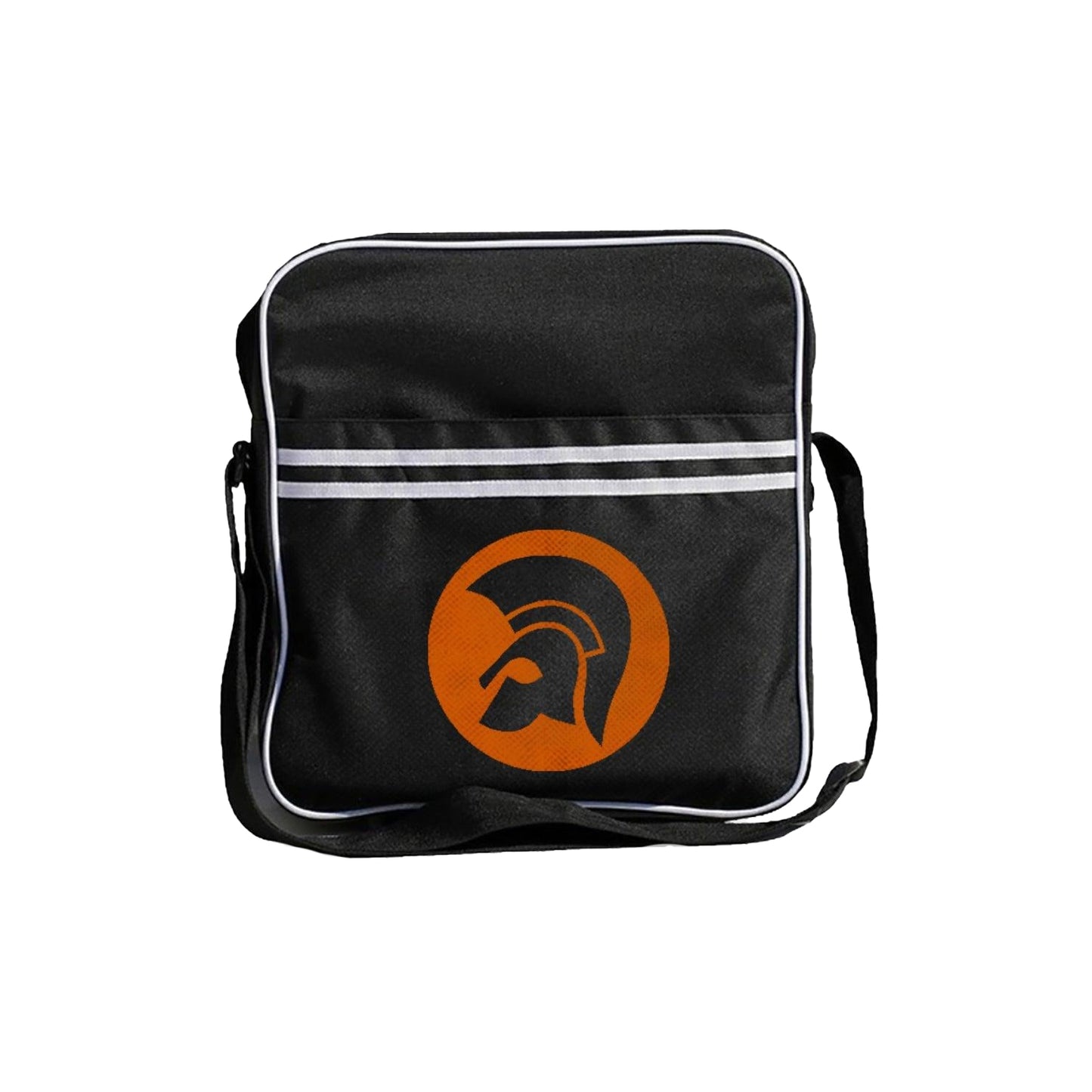 Black-Red-White - Front - RockSax Helmet Trojan Records Zip Top Messenger Bag