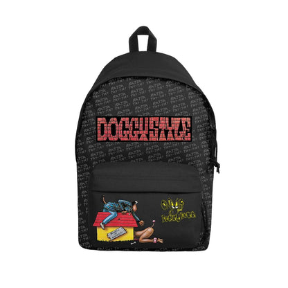 Black-Grey-Red - Front - RockSax Doggystyle Death Row Records Backpack
