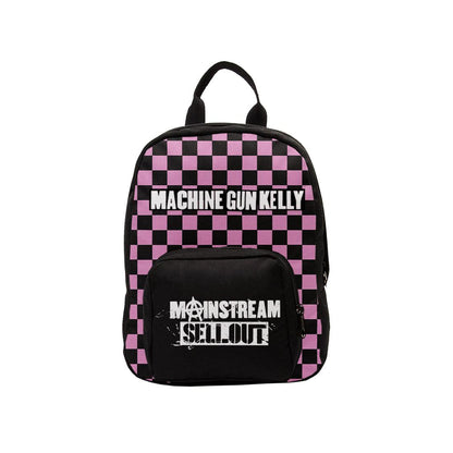 Black-White-Pink - Front - RockSax Mainstream Sellout Machine Gun Kelly Mini Backpack