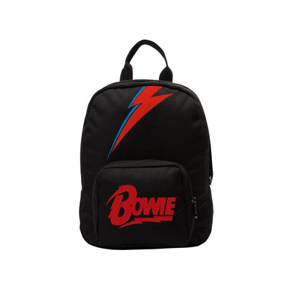 Black-Red-Blue - Front - RockSax Lightning David Bowie Mini Backpack