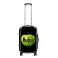 Black-Green - Front - RockSax Apple Corps The Beatles Hardshell 4 Wheeled Cabin Bag