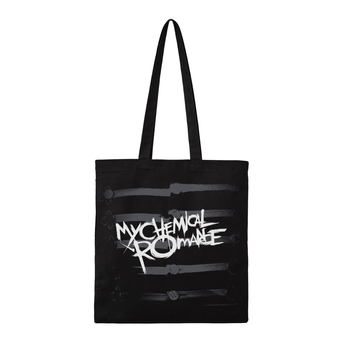 Black - Front - RockSax Black Parade My Chemical Romance Tote Bag