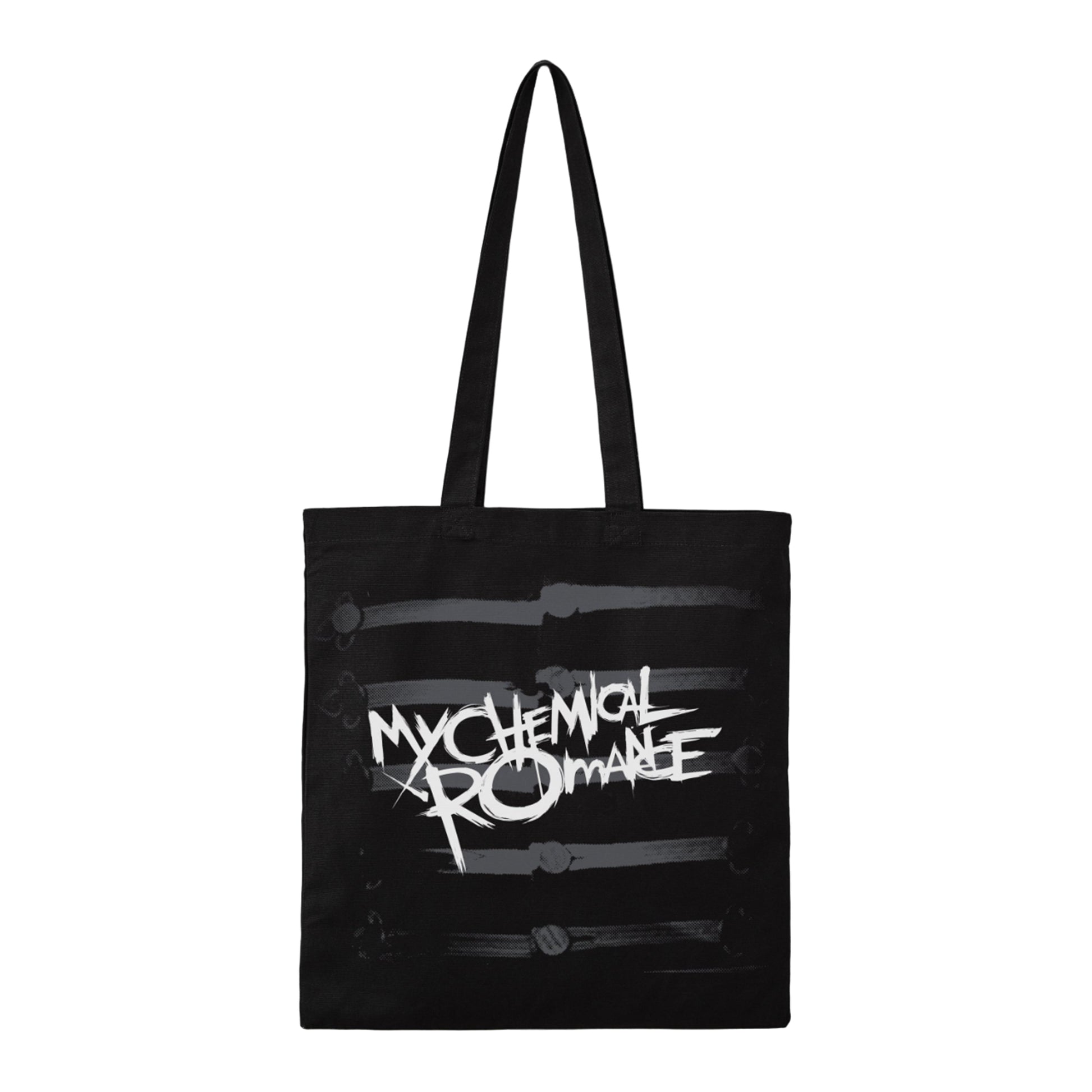 Black - Front - RockSax Black Parade My Chemical Romance Tote Bag
