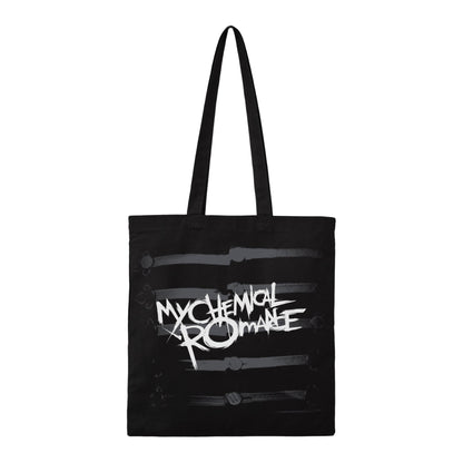 Black - Front - RockSax Black Parade My Chemical Romance Tote Bag