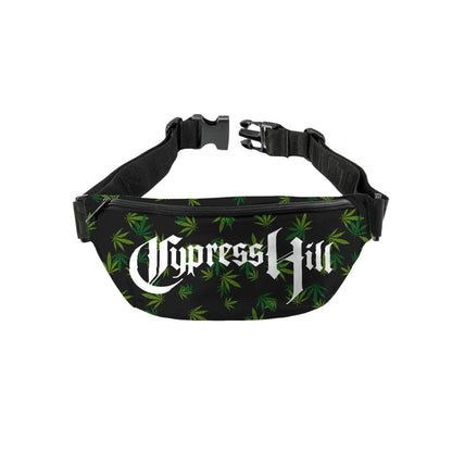 Black-Green-White - Front - RockSax Legalize It Cypress Hill Bum Bag
