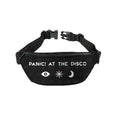 Black-White - Front - RockSax 3 Icons Panic! At The Disco Bum Bag
