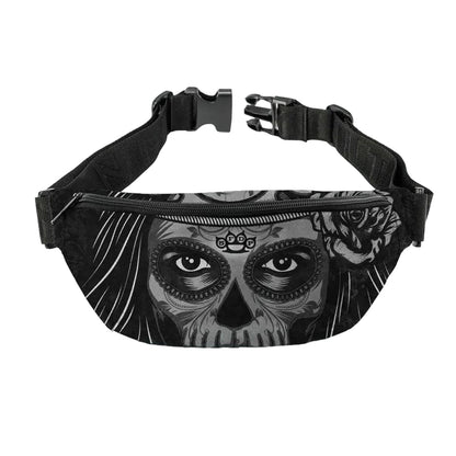 Black - Front - RockSax Day Of The Dead Five Finger Death Punch Bum Bag