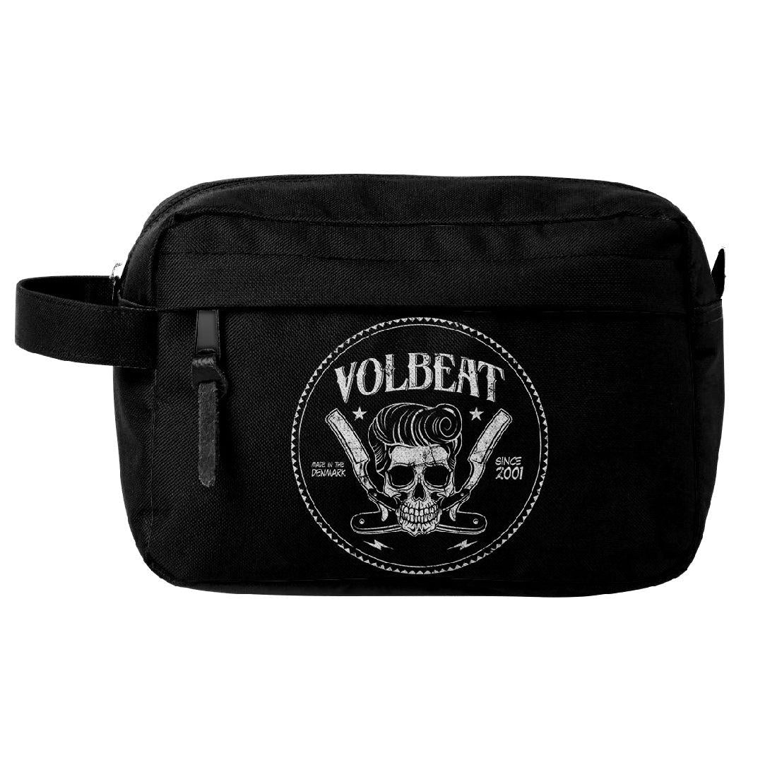Black - Front - RockSax Barber Volbeat Wash Bag