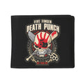 Black-White-Red - Front - RockSax Got Your Six Five Finger Death Punch Wallet