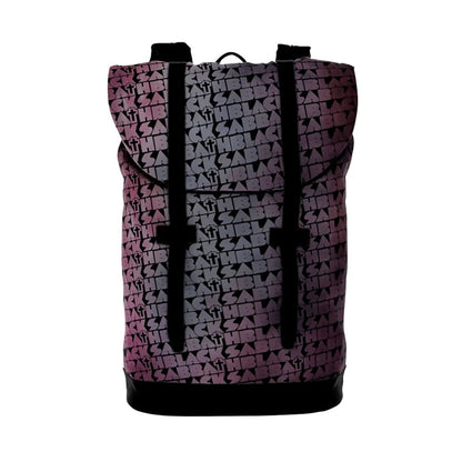 Black - Front - RockSax Distress Cross Black Sabbath Backpack