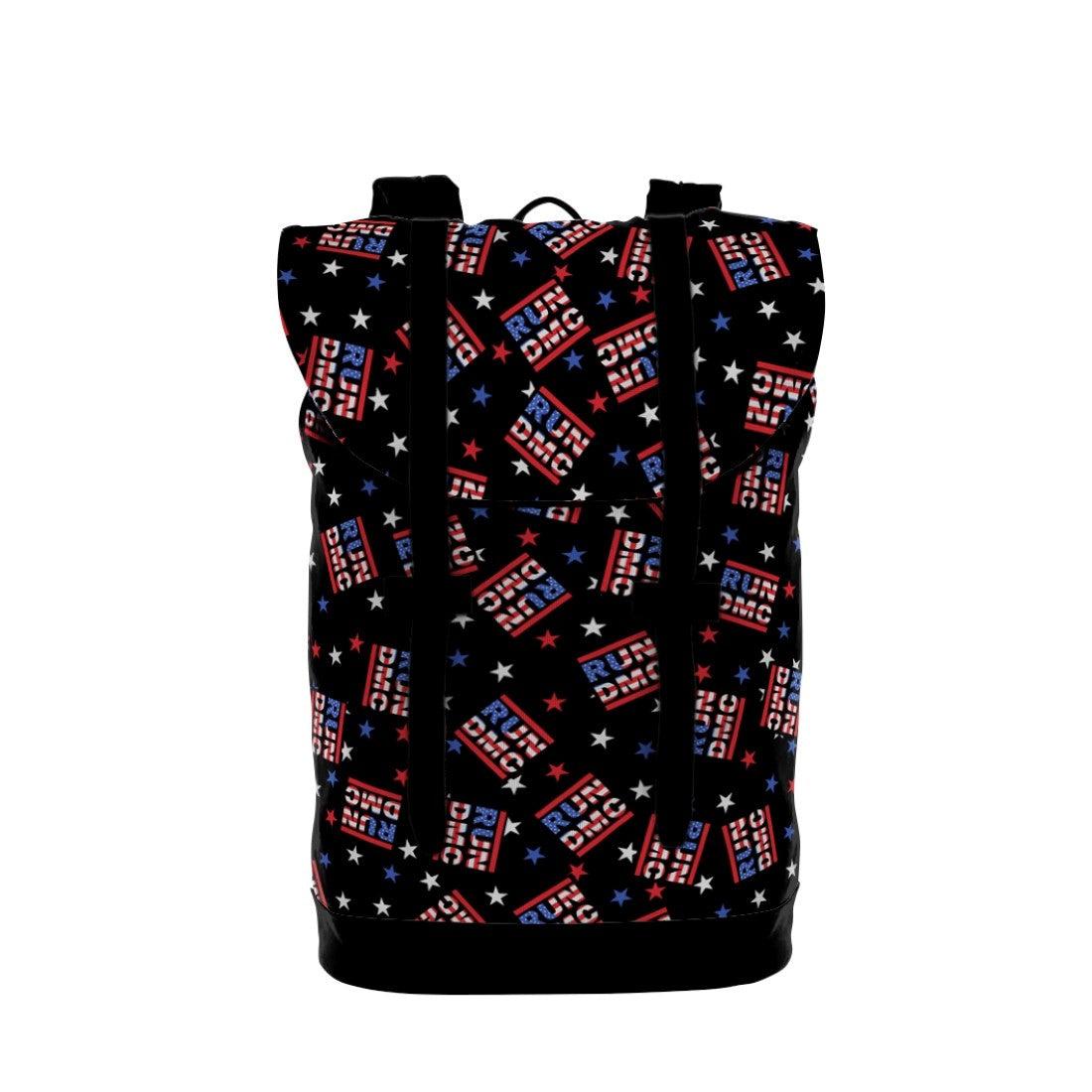 Black - Front - RockSax USA Run DMC Backpack