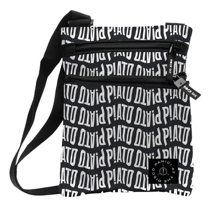 Black-White - Front - RockSax Panic! At The Disco Crossbody Bag