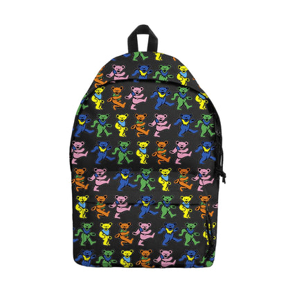 Multicoloured - Front - RockSax Dancing Bears Grateful Dead Backpack
