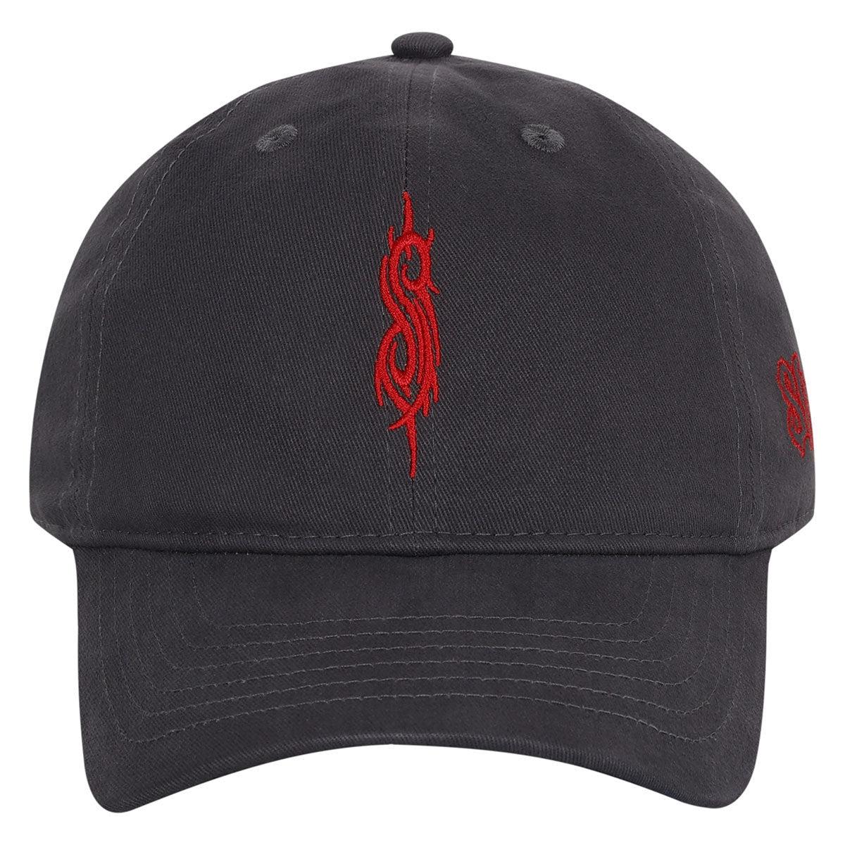 Black - Front - Amplified Slipknot Logo Baseball Cap