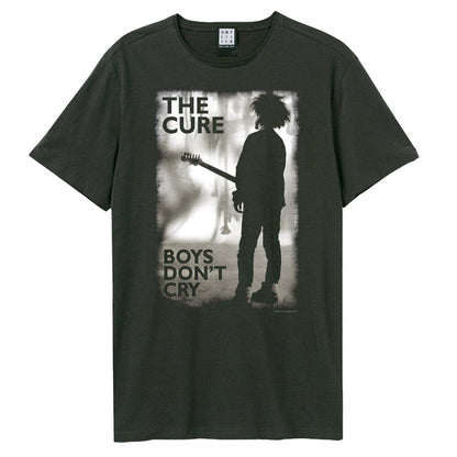 Black - Front - Amplified Unisex Adult Boys Don´t Cry The Cure Vintage T-Shirt