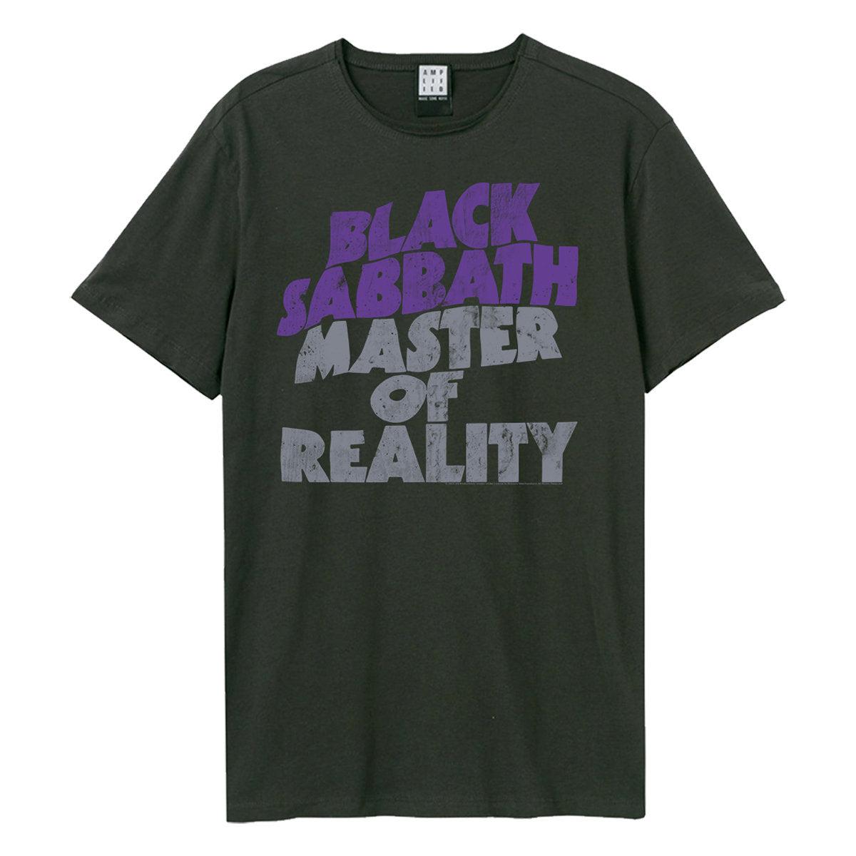 Black - Front - Amplified Unisex Adult Master Of Reality Black Sabbath Vintage T-Shirt