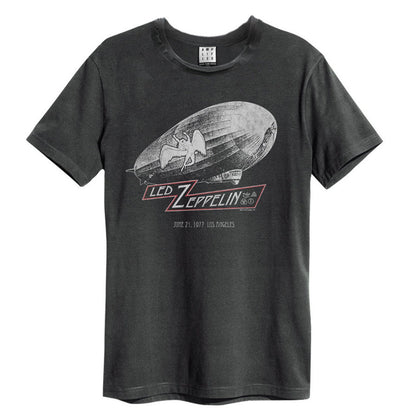 Charcoal - Front - Amplified Unisex Adult Dazed Confused Led Zeppelin Vintage T-Shirt