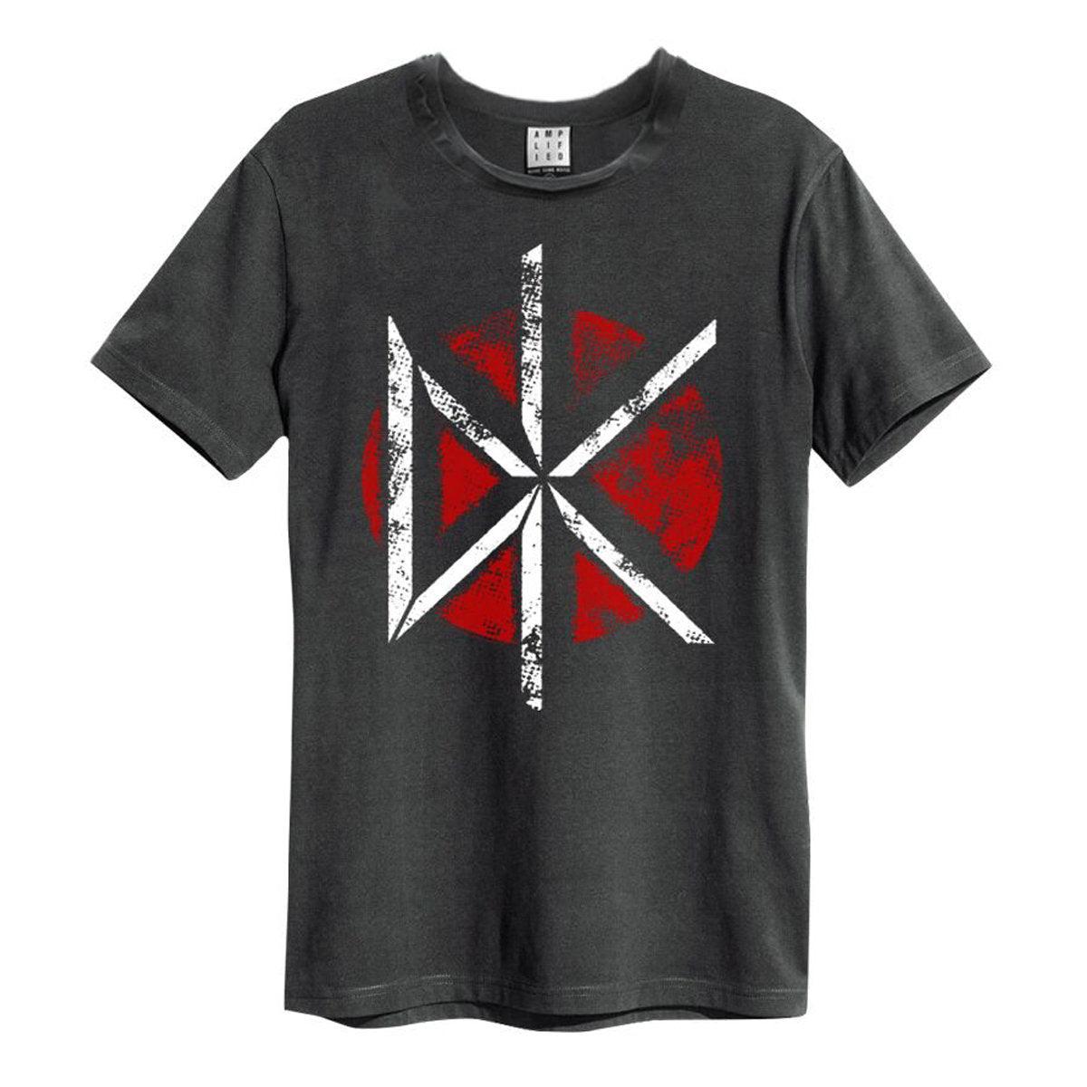 Black - Front - RockSax Unisex Adult Dead Kennedys Vintage Logo T-Shirt