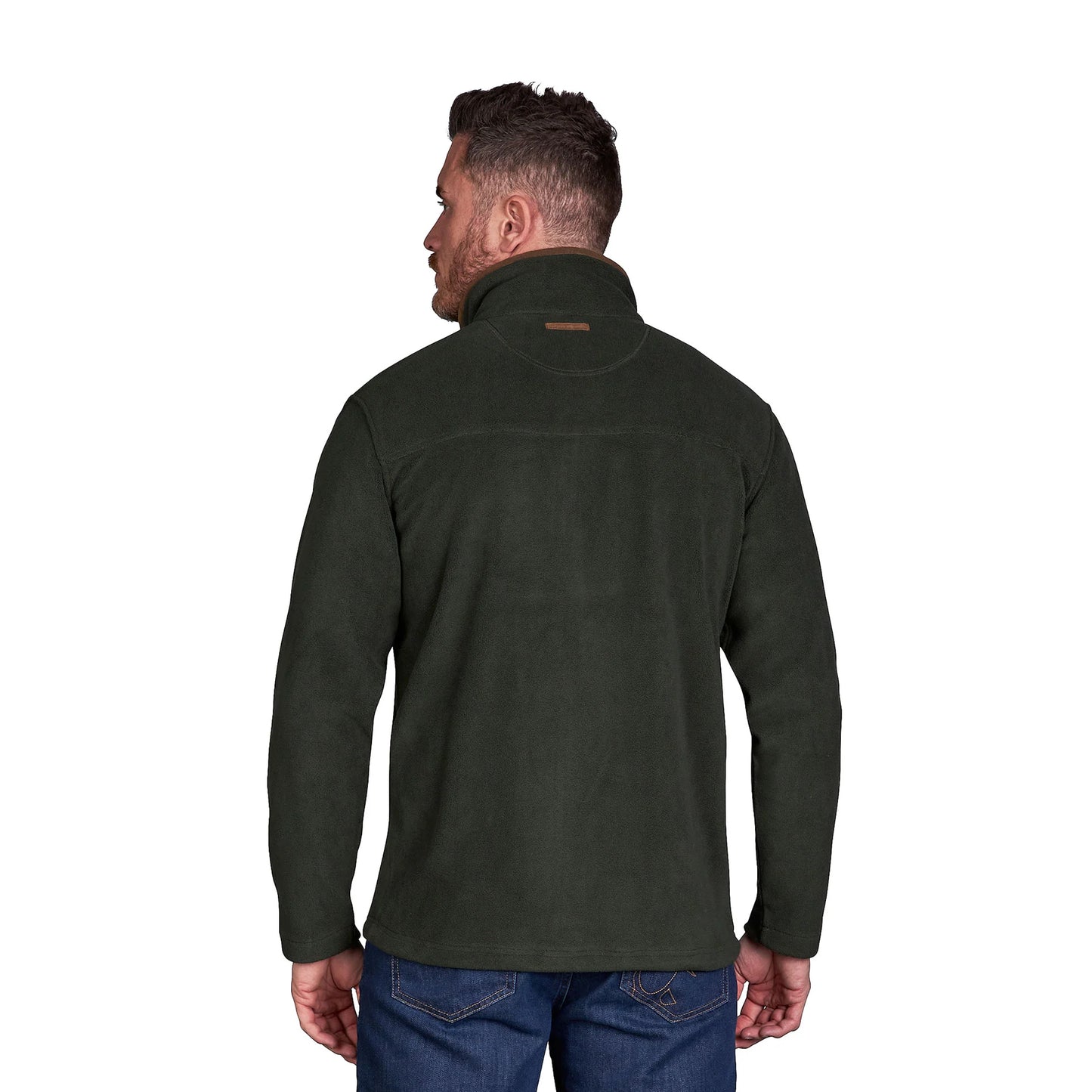 Forest - Back - Raging Bull Mens Fleece Zip Front Jacket
