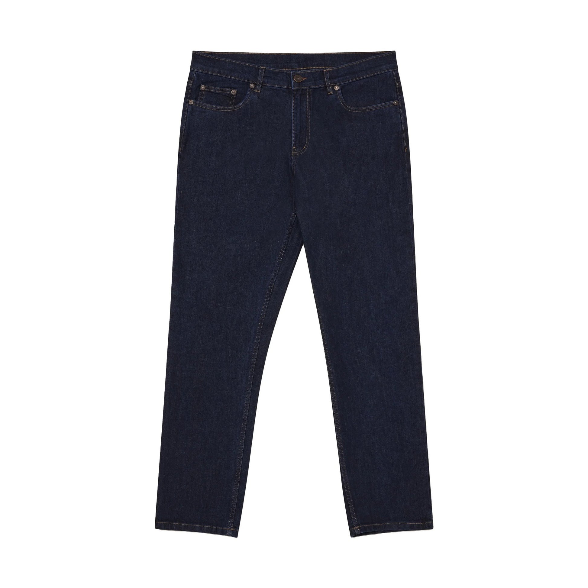 Denim - Front - Raging Bull Mens Regular Jeans