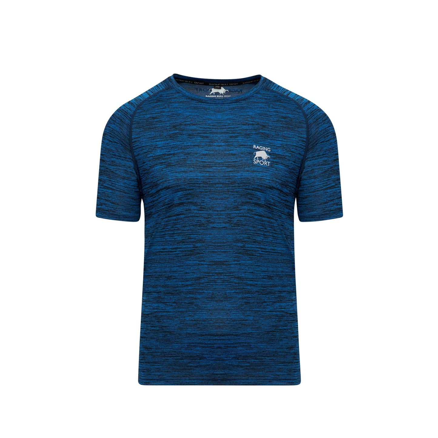 Cobalt Blue - Front - Raging Bull Mens Performance T-Shirt