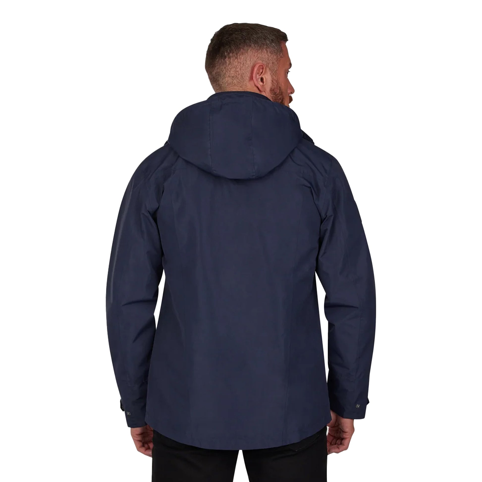 Navy - Back - Raging Bull Mens Waterproof Jacket