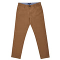 Brown - Front - Raging Bull Mens Tapered Leg Chinos