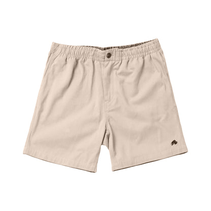 Tan - Front - Raging Bull Mens Stretch Chino Shorts