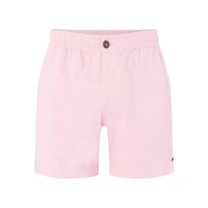 Pink - Front - Raging Bull Mens Stretch Chino Shorts