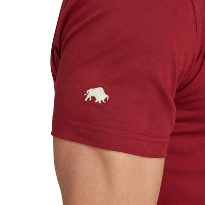 Claret - Lifestyle - Raging Bull Mens Rugby Department T-Shirt
