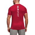 Red - Side - Raging Bull Mens Back Print Performance T-Shirt