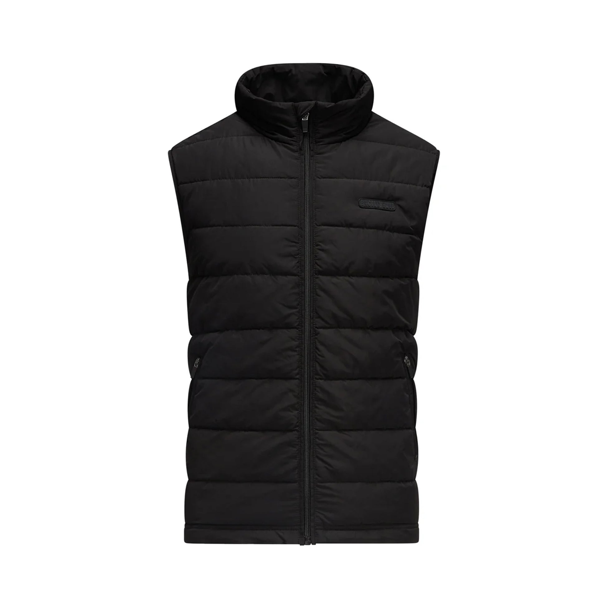 Black - Front - Raging Bull Mens Quilted Midweight Gilet