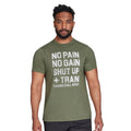 Army Green - Lifestyle - Raging Bull Mens RB Sport No Limits T-Shirt