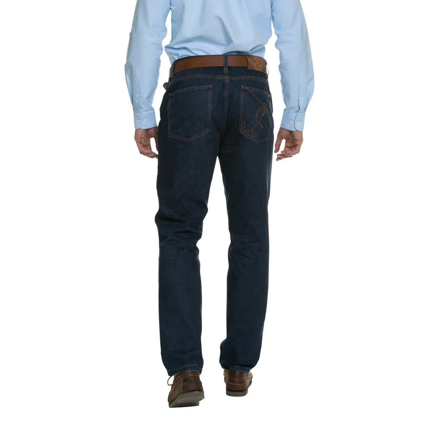 Denim - Back - Raging Bull Mens Tapered Jeans