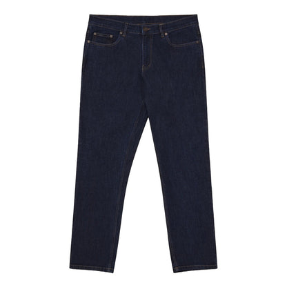 Denim - Front - Raging Bull Mens Tapered Jeans