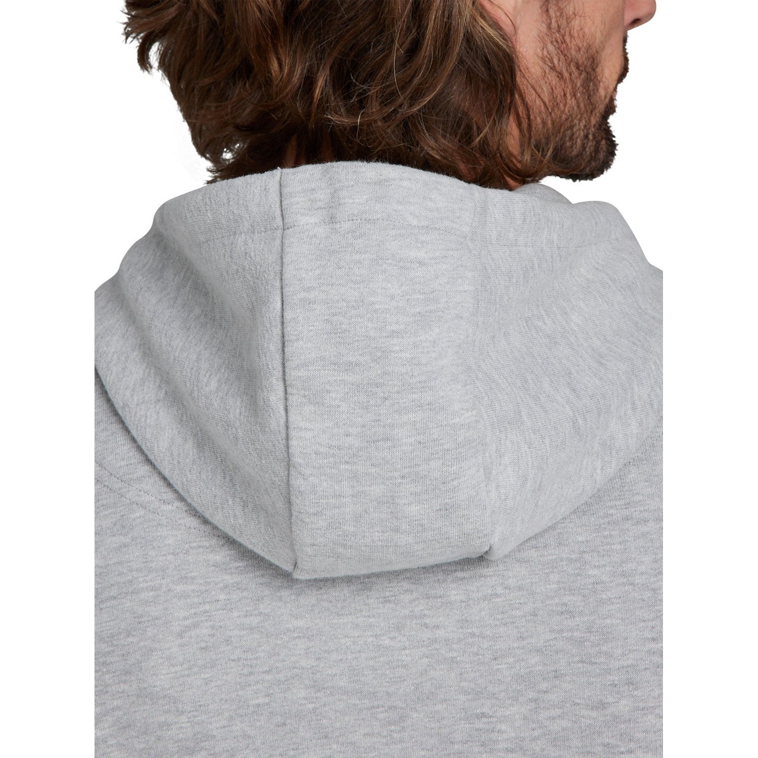 Grey Marl - Lifestyle - Raging Bull Mens Classic Pull Over Woven Patch Hoodie