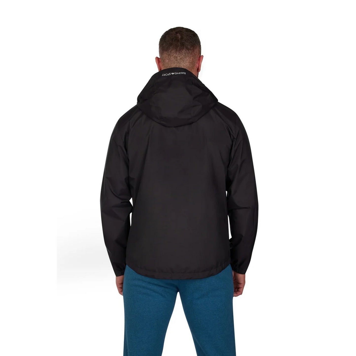 Black - Back - Raging Bull Mens Performance Showerproof Jacket