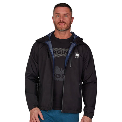 Black - Side - Raging Bull Mens Performance Showerproof Jacket