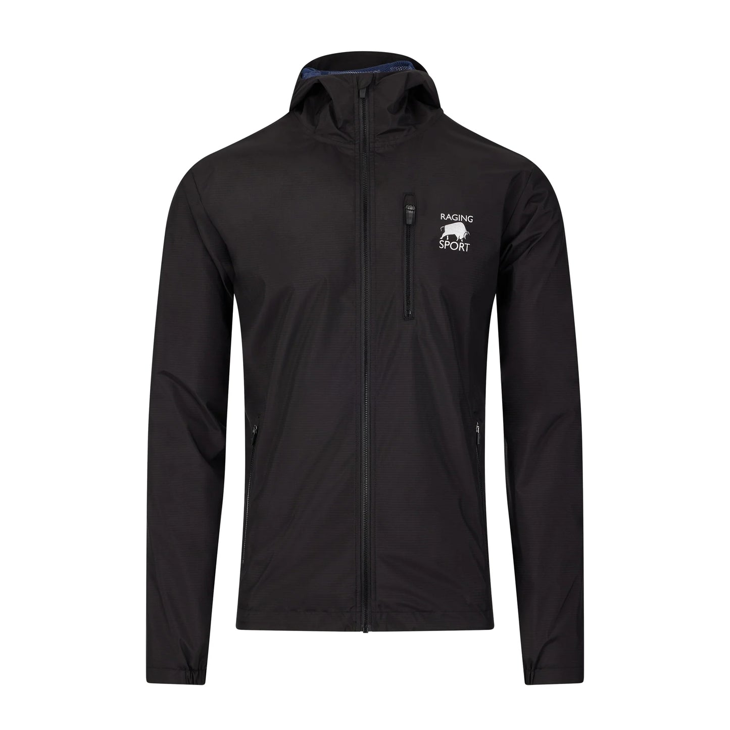 Black - Front - Raging Bull Mens Performance Showerproof Jacket