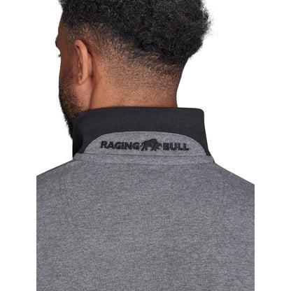Charcoal - Lifestyle - Raging Bull Mens Contrast Panel Polo Shirt