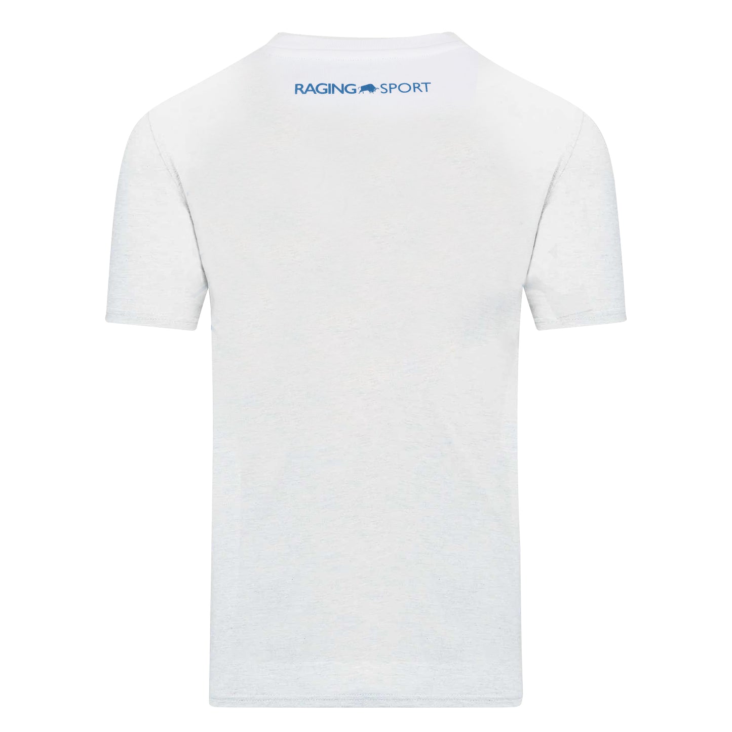 White - Back - Raging Bull Mens RB Sport Logo T-Shirt