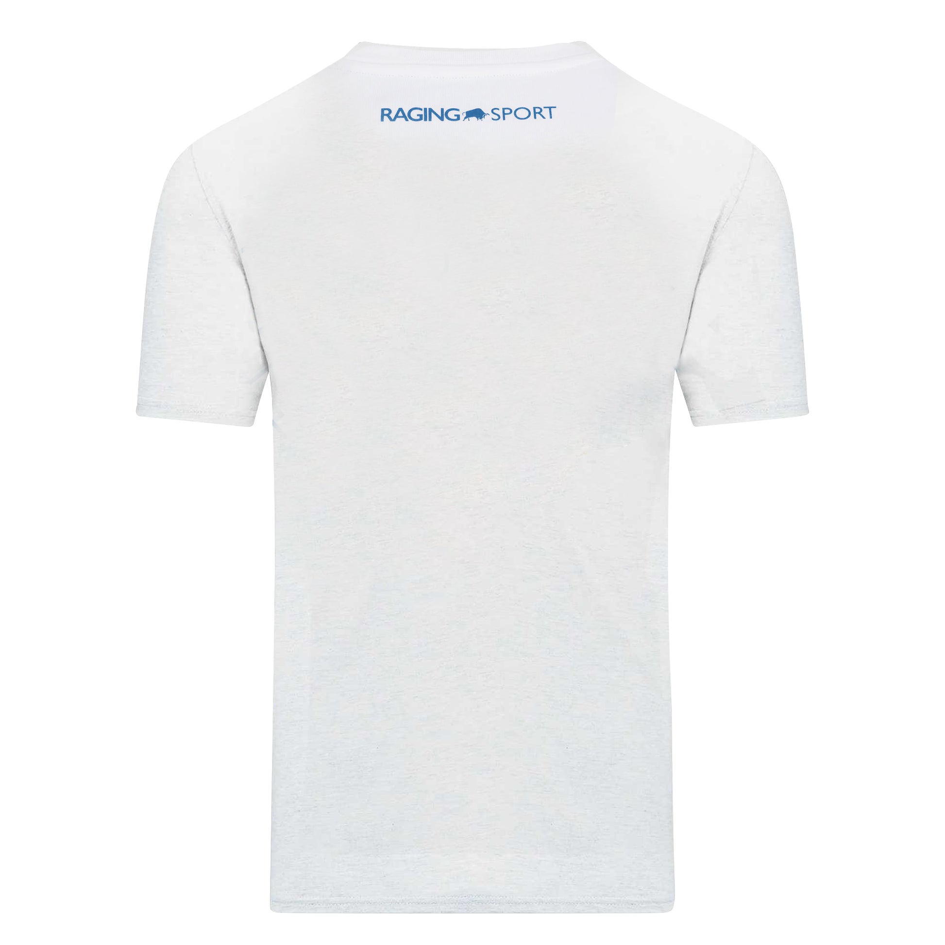 White - Back - Raging Bull Mens RB Sport Logo T-Shirt