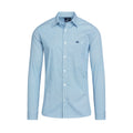 White - Front - Raging Bull Mens Triangle Geometric Long-Sleeved Shirt