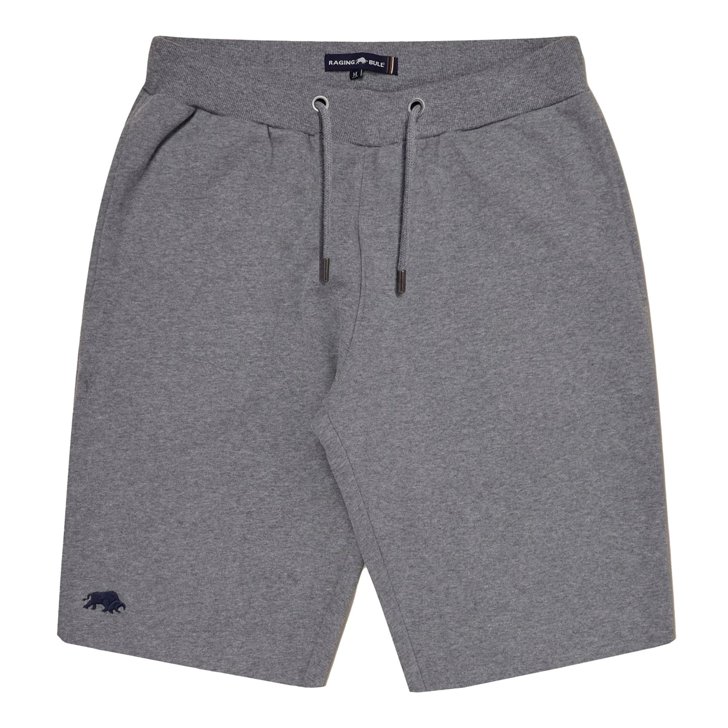 Grey Marl - Front - Raging Bull Mens Classic Jersey Shorts