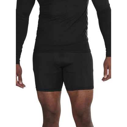Black - Pack Shot - Raging Bull Mens Compression Shorts