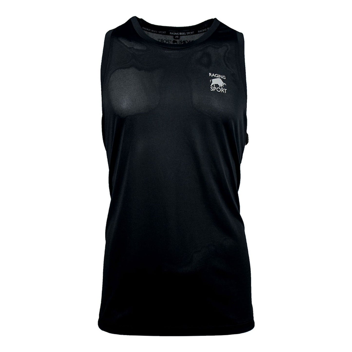 Black - Front - Raging Bull Mens Performance Vest Top