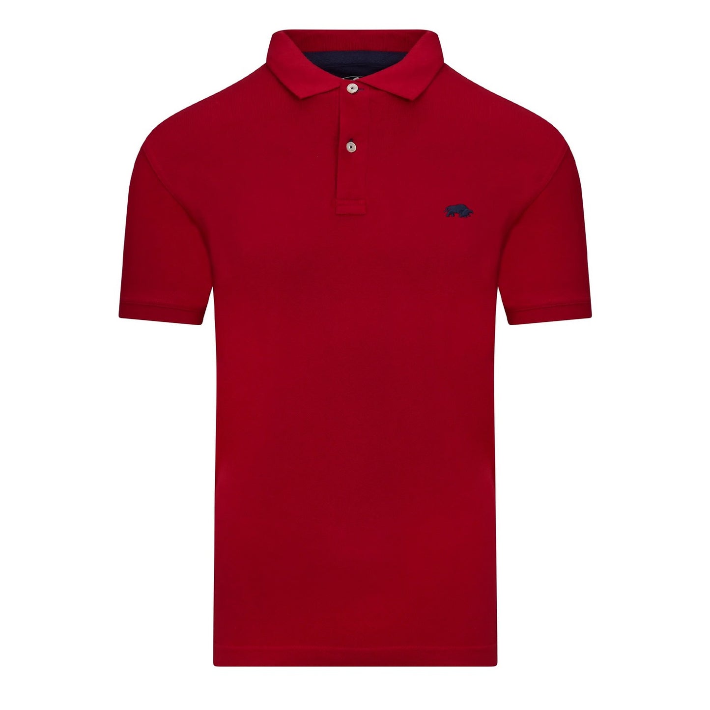 Red - Front - Raging Bull Mens Classic Organic Polo Shirt