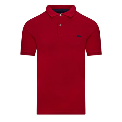 Red - Front - Raging Bull Mens Classic Organic Polo Shirt