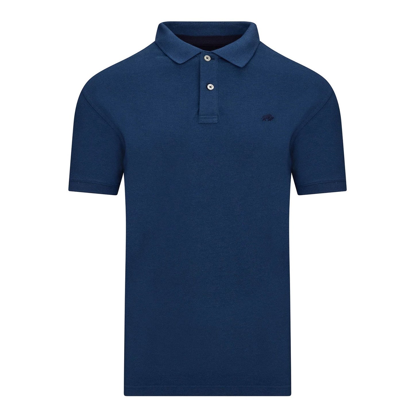 Denim - Front - Raging Bull Mens Classic Organic Polo Shirt