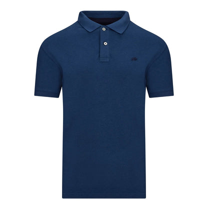 Denim - Front - Raging Bull Mens Classic Organic Polo Shirt